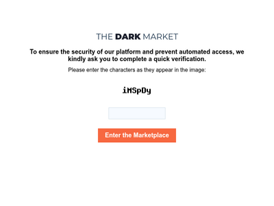 THE DARK MARKET