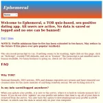 Ephemeral